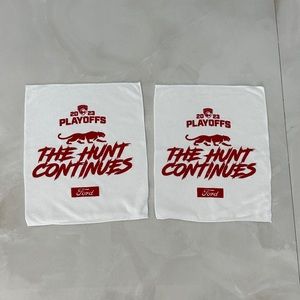 NEW 2 Florida Panthers NHL Hockey 2023 Stanley Cup Final Game 3 Playoff Towels